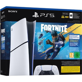 Sony PlayStation 5 Slim Digital 825GB con Mando DualSense y Pack Fortnite Flowering Chaos